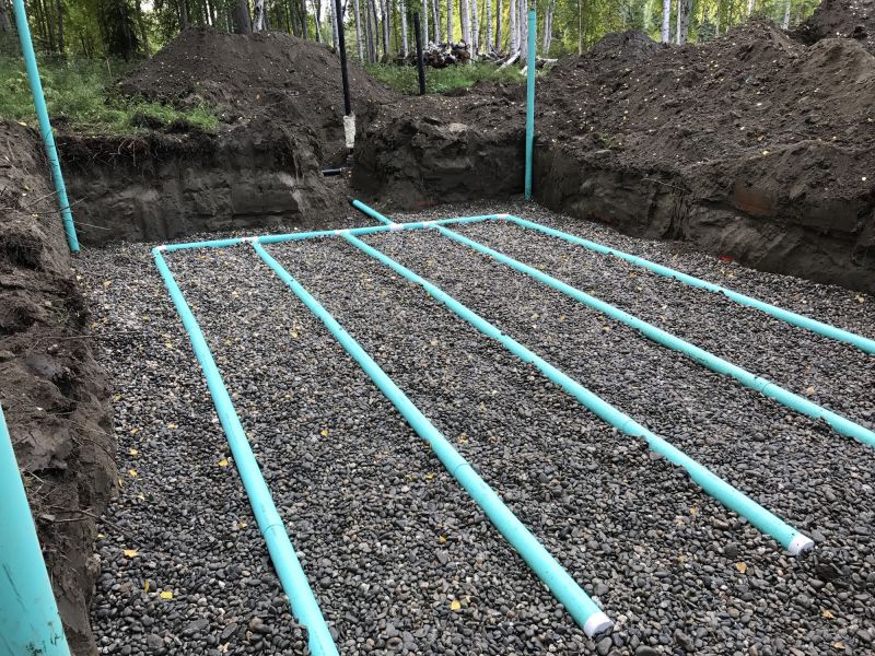 Leach Field Installation in Austin, TX